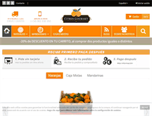 Tablet Screenshot of citrusgourmet.com